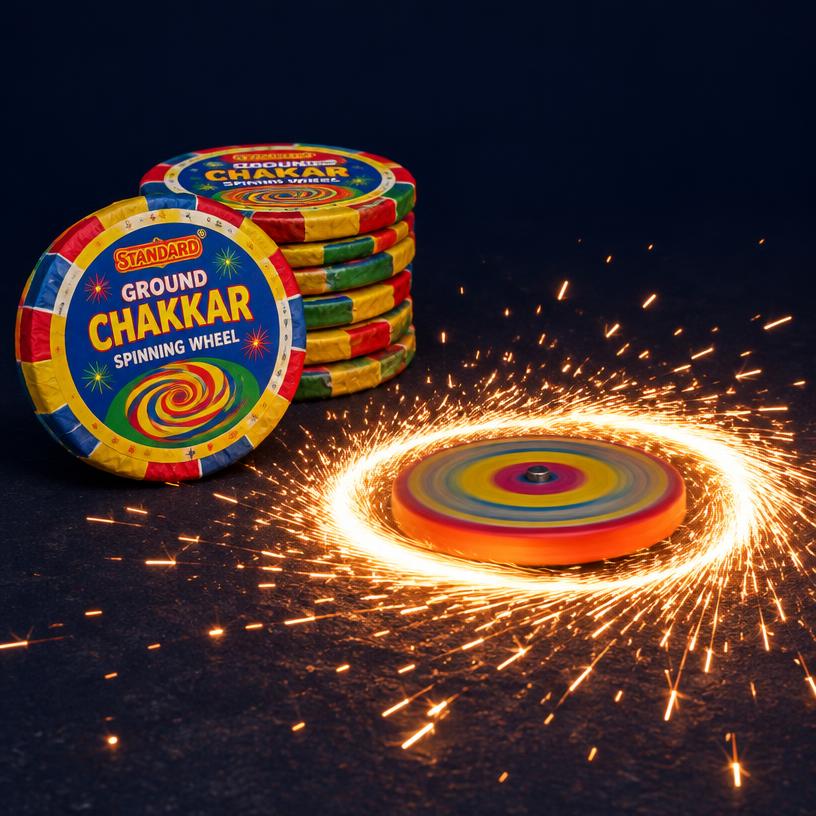 Ground Chakkar crackers